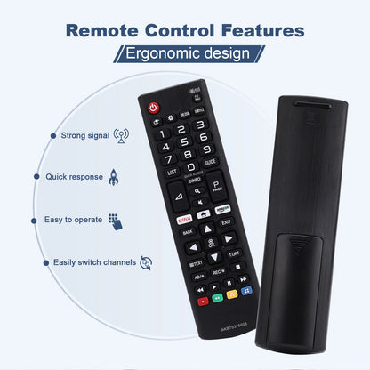 Mando a Distancia Universal AKB 75095308 ABS De Alta Calidad Para L.G Smart TV 32LJ610V 43UJ634V 49UJ634V 55UJ634V 65UJ634V 43UJ